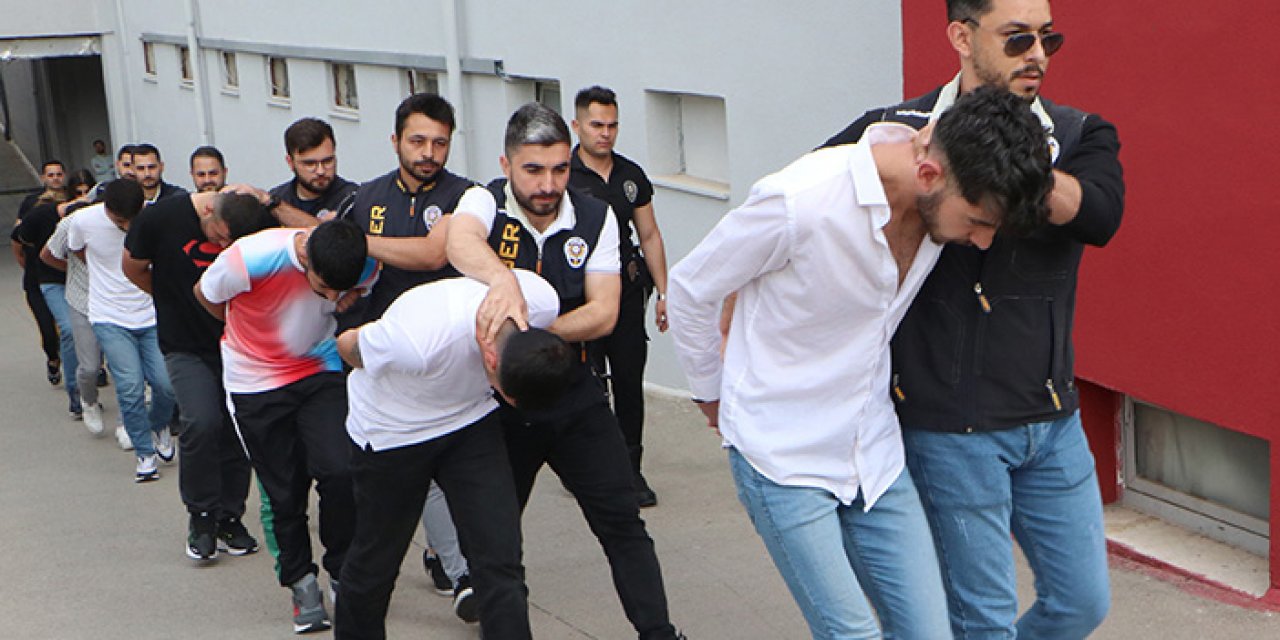 Sazan sarmalına operasyon; 7 tutuklama