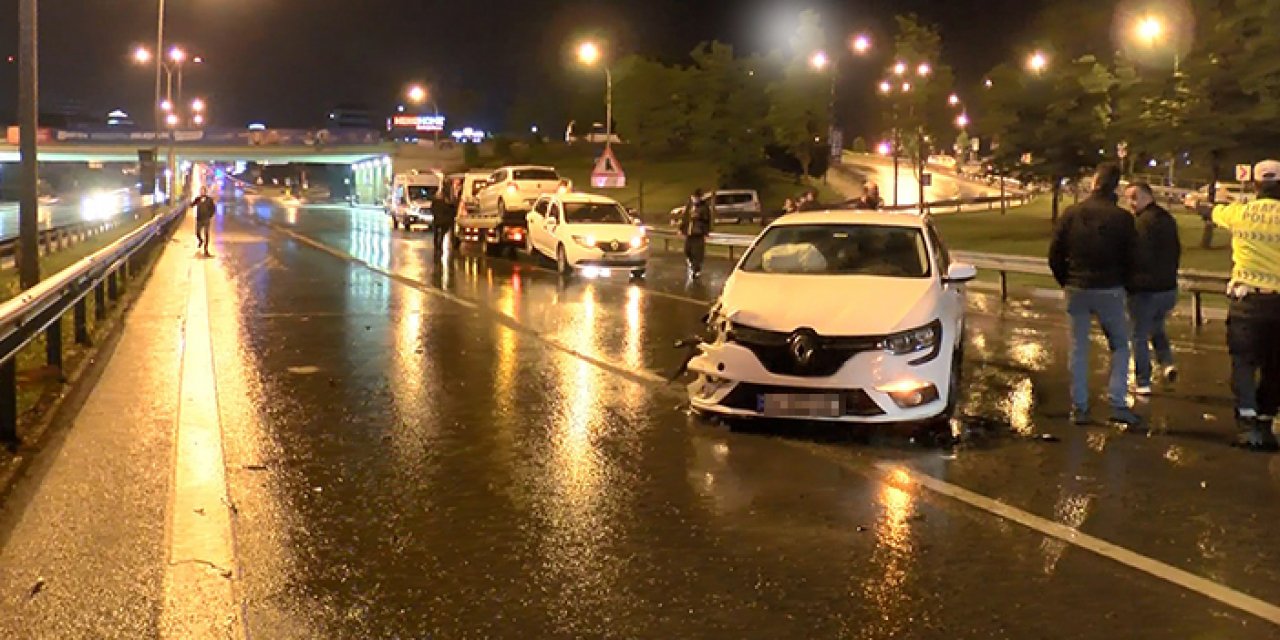 İstanbul’da zincirleme kaza: 12 araç birbirine girdi