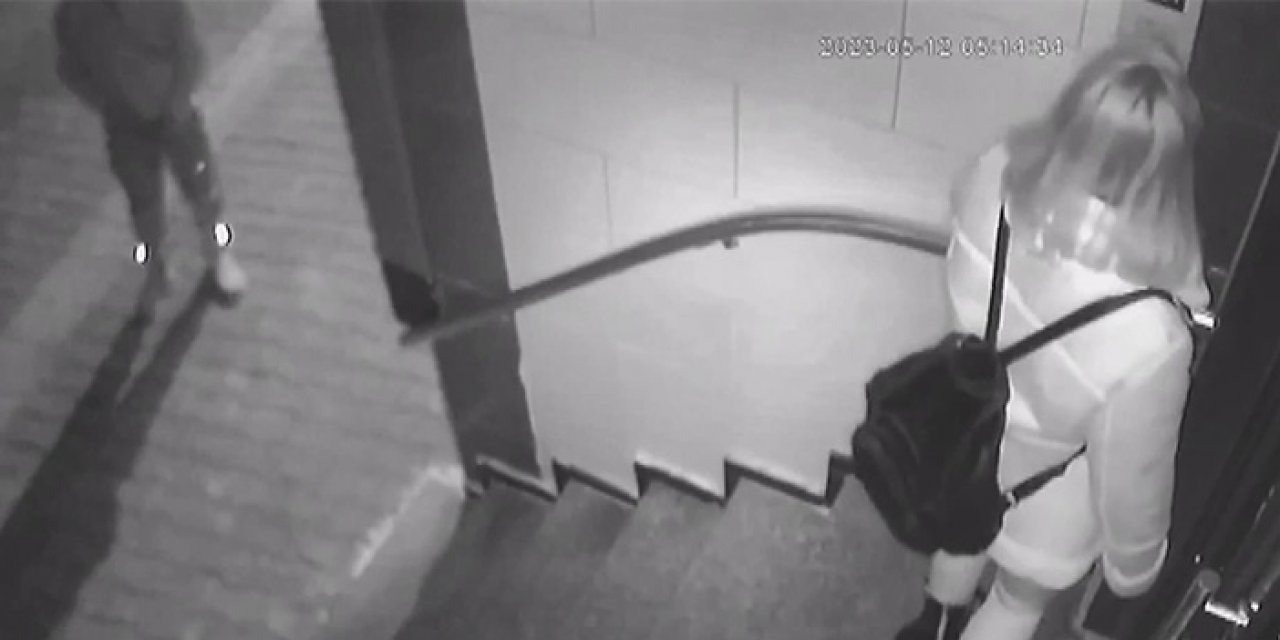 Önce takip etti sonra taciz