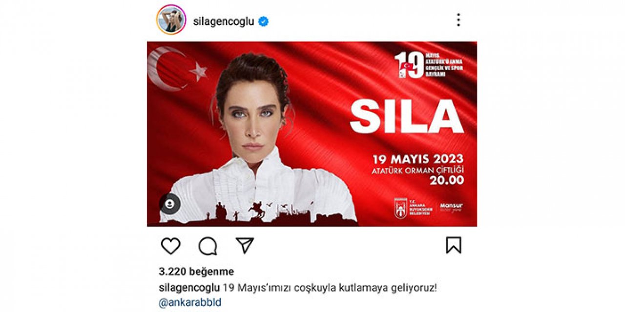 19 Mayıs Sıla konseri nerede? Ankara Sıla konseri saat kaçta?