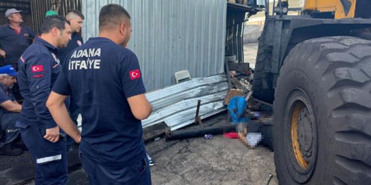 İş makinasının freni patladı: 1 işçi hayatını kaybetti