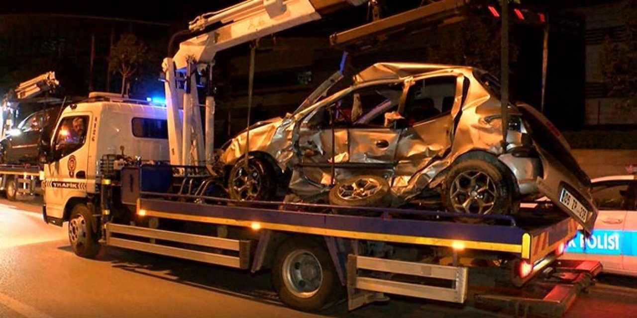 Yenimahalle’de iki otomobil kafa kafaya girdi: 1 ölü 1 yaralı