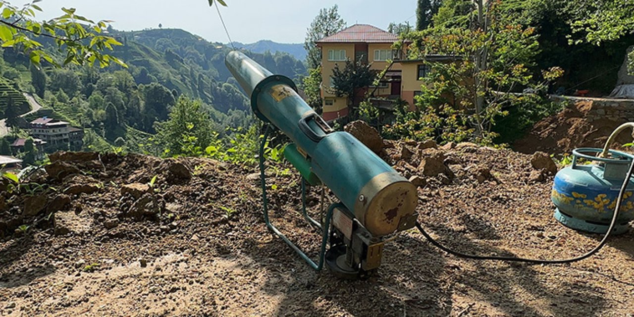 Kovanlara ayılar saldırmasın diye havan topu ürettiler