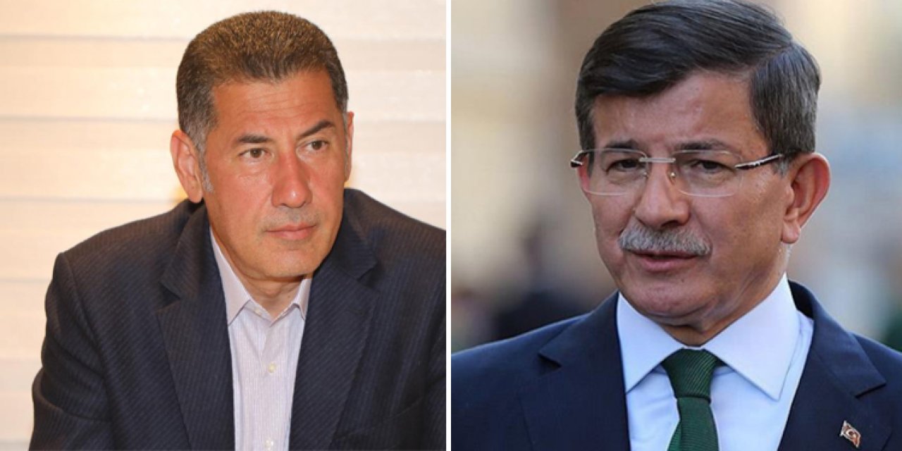 Sinan Oğan ve Ahmet Davutoğlu görüştü