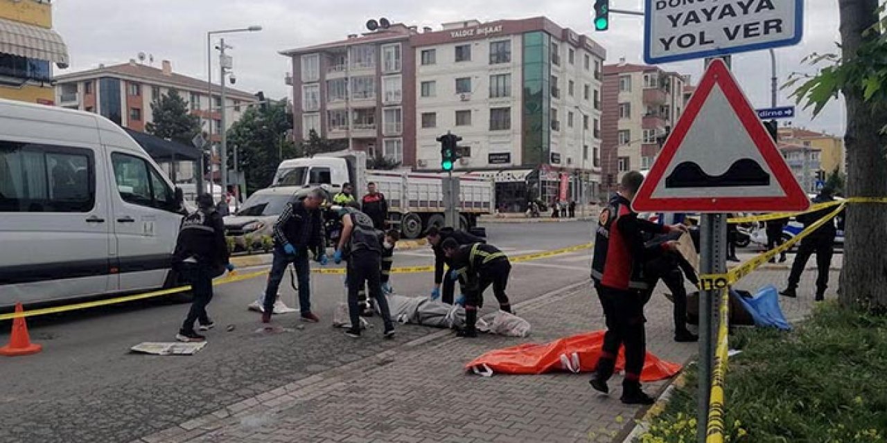Kırklareli’de TIR’ın çarptığı anneanne ve torunu öldü