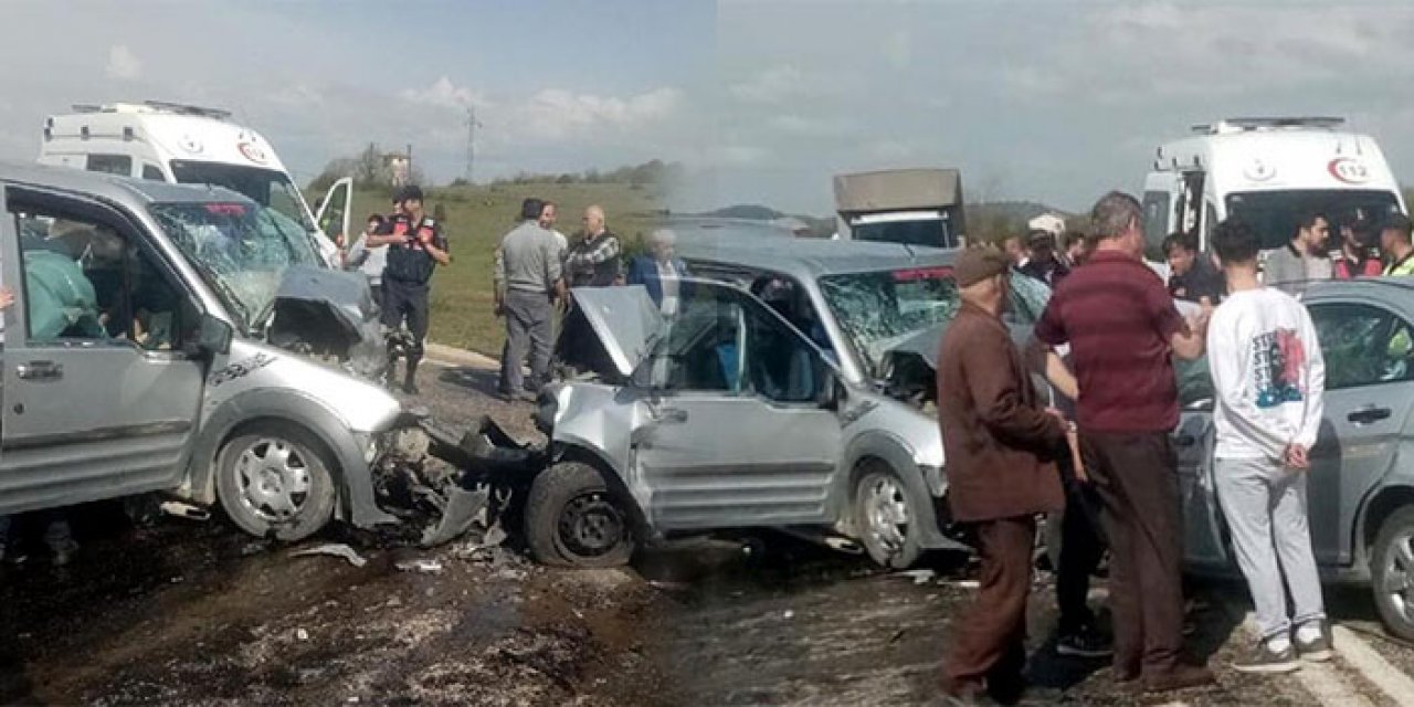 Annesinin cenazesine giderken eşiyle birlikte kazada öldü