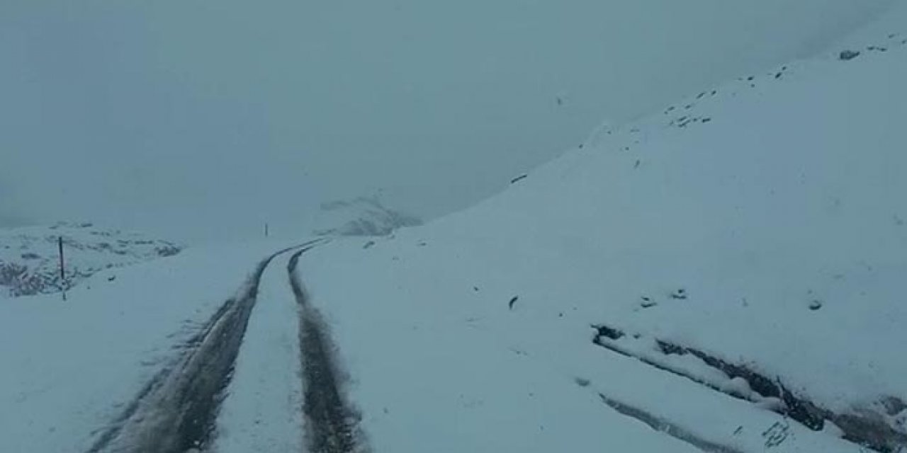 Van’ın yüksek kesimlerinde kar sürprizi