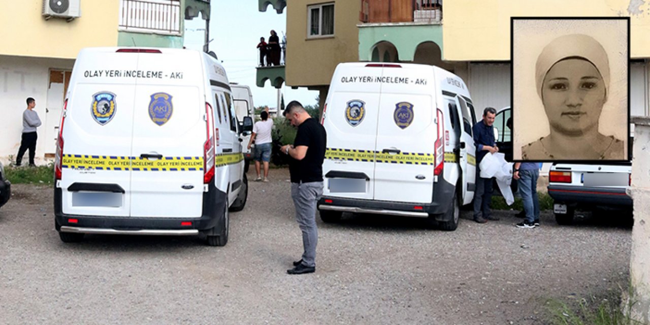 Uzaklaştırması olan koca çocuklarının gözü önünde eşini öldürdü