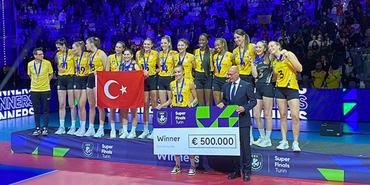 VakıfBank üst üste 2’nci kez şampiyon