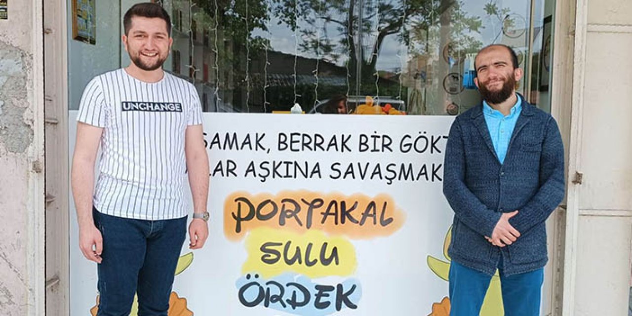 Portakal Sulu Ördek derneği yardımlarıyla göz dolduruyor