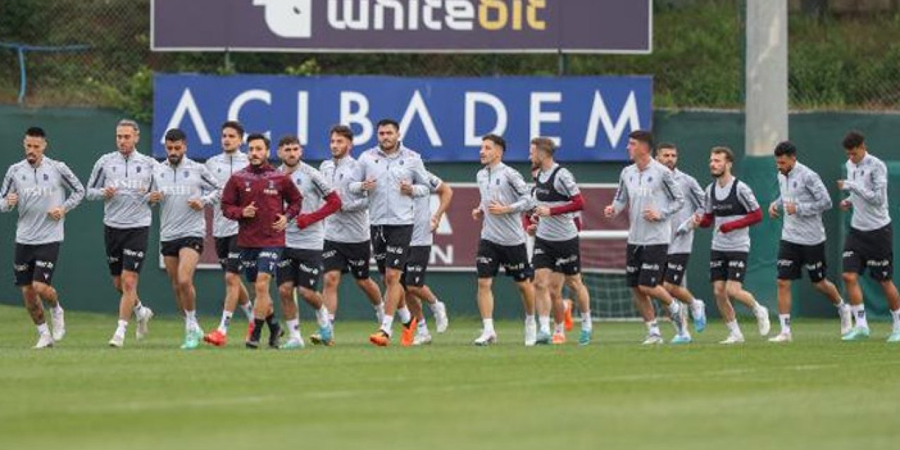 Trabzonspor yarın yapılacak olan maça hazır