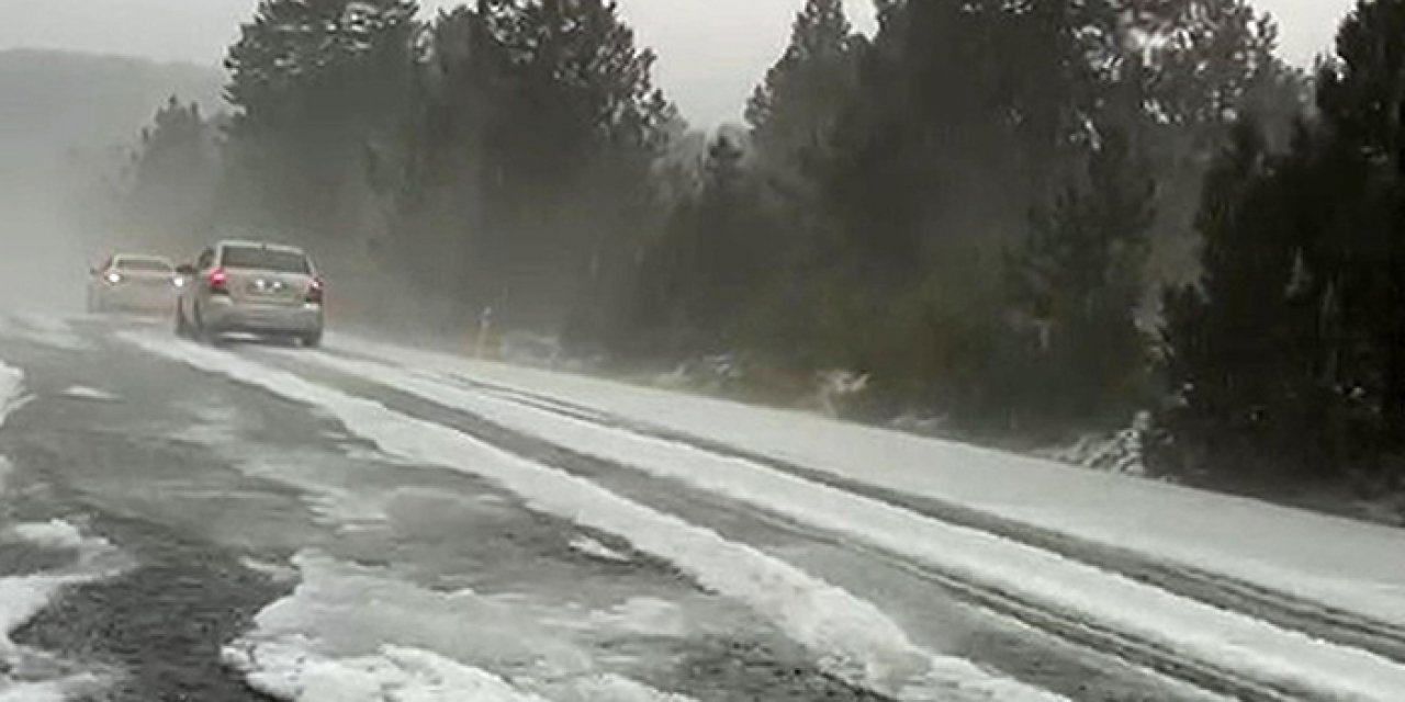 Muğla’ya dolu yağdı