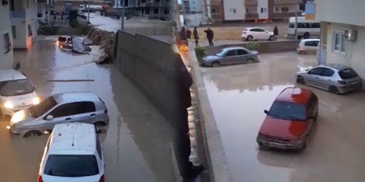 Mersin'de yağmur hayatı felç etti