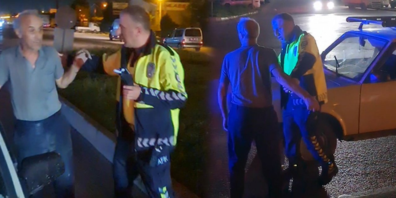 Alkolmetreyi üflemeyi reddetti: Cezadan kaçamadı