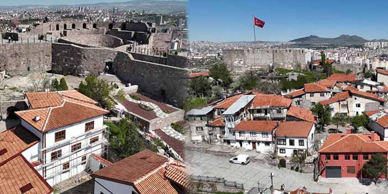 Ankara Büyükşehir Belediyesi’nden Ankara Kalesi’ne iyileştirme