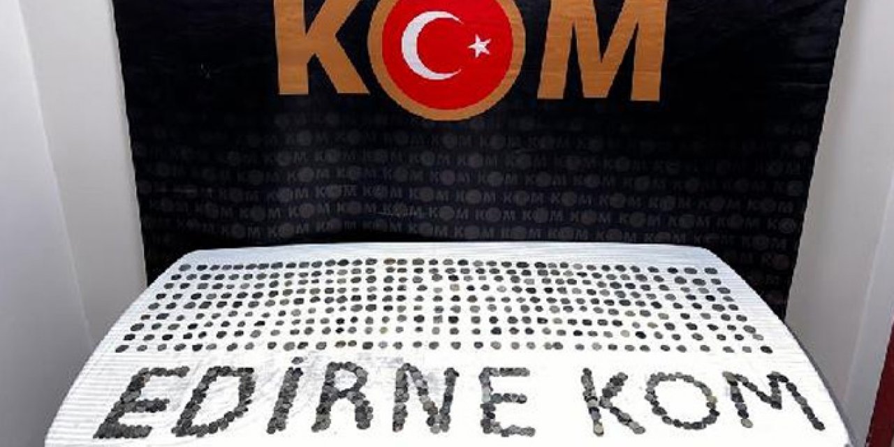 Kaçak 940 adet sikke ele geçirildi: 6 gözaltı