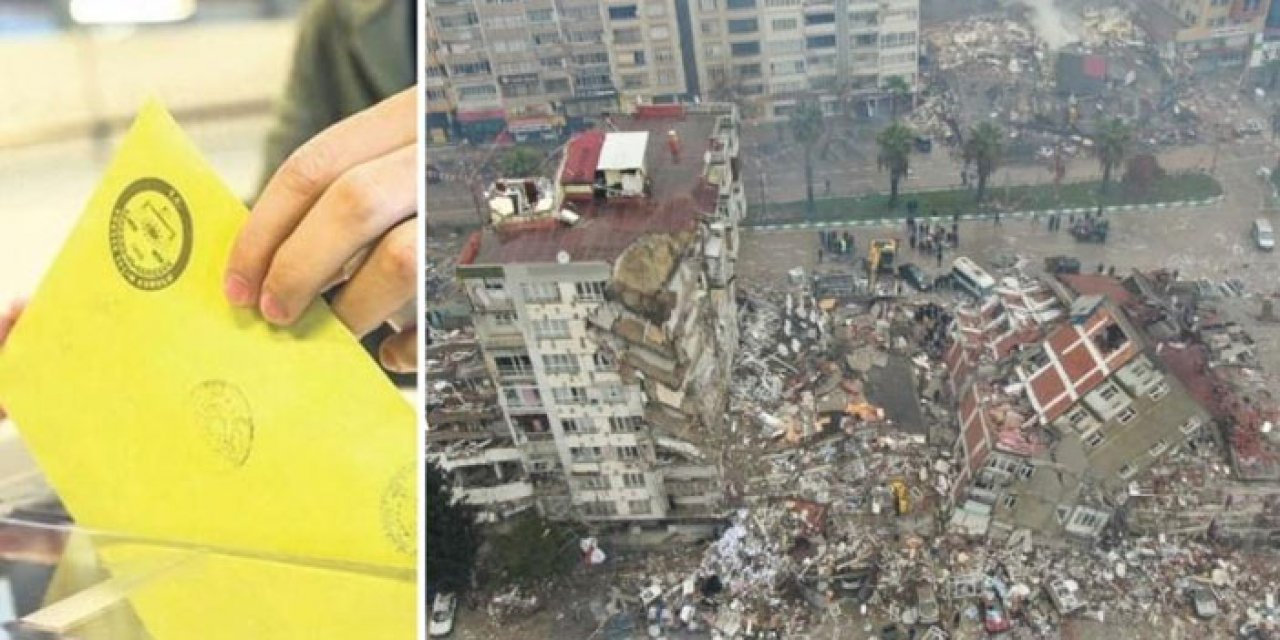 Ankara’dan deprem bölgesine seçim harekâtı