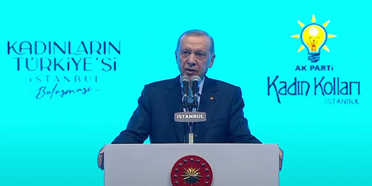 Cumhurbaşkanı Erdoğan İstanbul'da konuştu