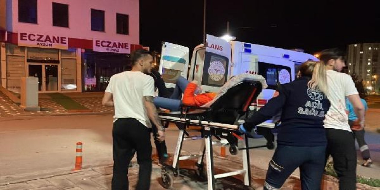 Kayseri'de bıçaklı 'gürültü' kavgası: 2 yaralı