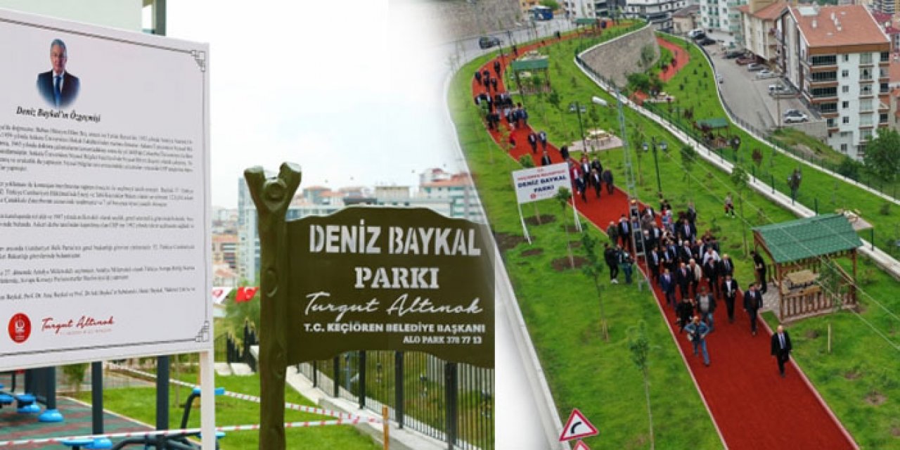 Ak partili belediyeden Deniz Baykal adına tesis: “Hepimiz bu gök kubbenin altındayız”
