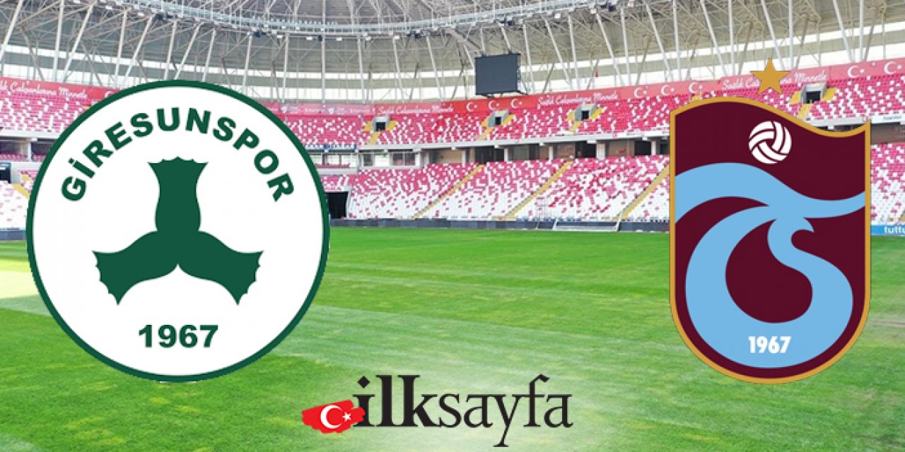 Giresunspor  – Trabzonspor maçı ne zaman, saat kaçta, nerede?