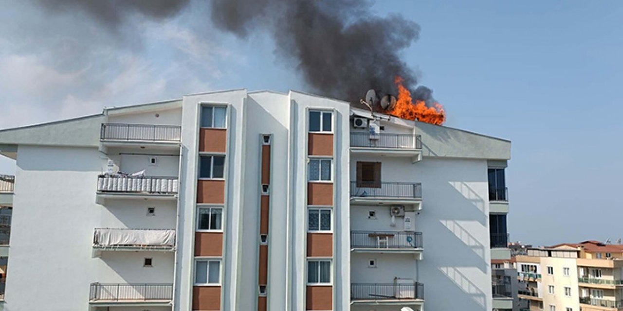 Çıkan yangının sebebi söndürülmemiş sigara