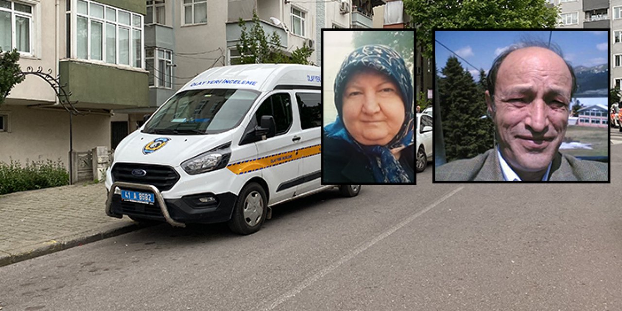 Gölcük'te kan donduran olay: Önce eşini sonra kendini vurdu