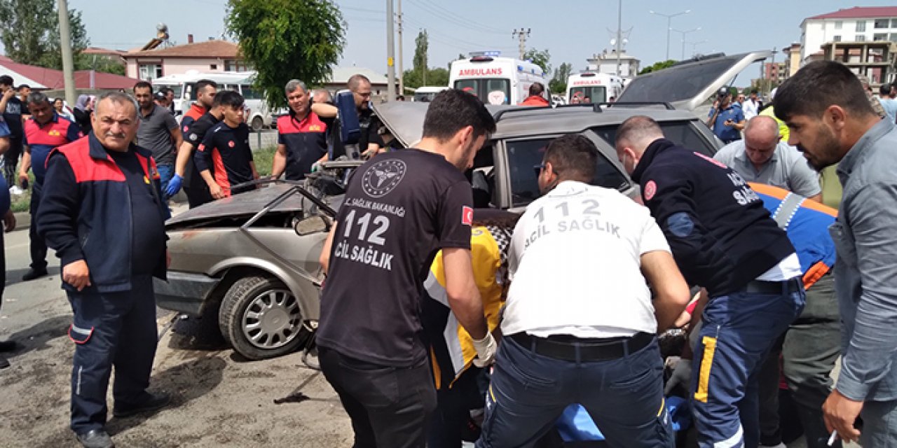 Iğdır'da korkunç kaza: 3 ölü 2 yaralı