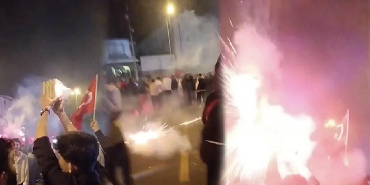 Fatih'te panik dolu anlar: Seçim kutlaması savaş alanına döndü