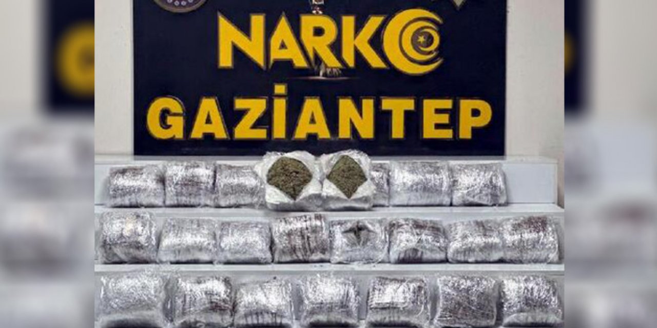 24 kilo uyuşturucu ele geçirildi