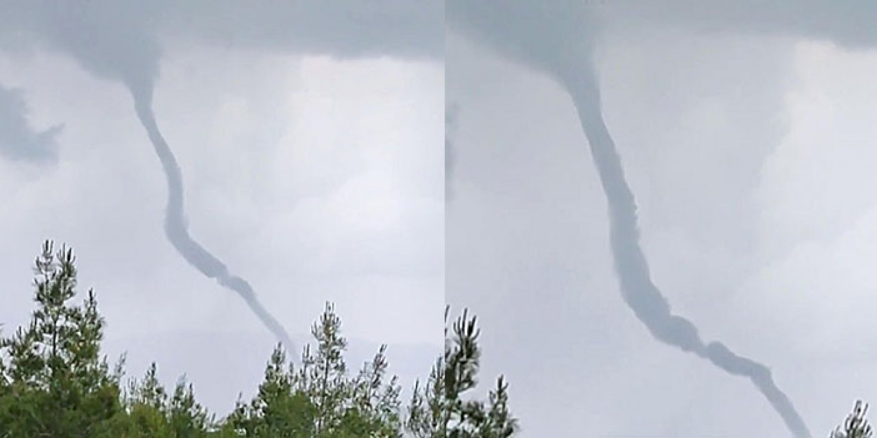 Muğla’da hortum korkuttu