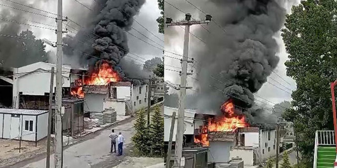 Atölyede korku dolu anlar