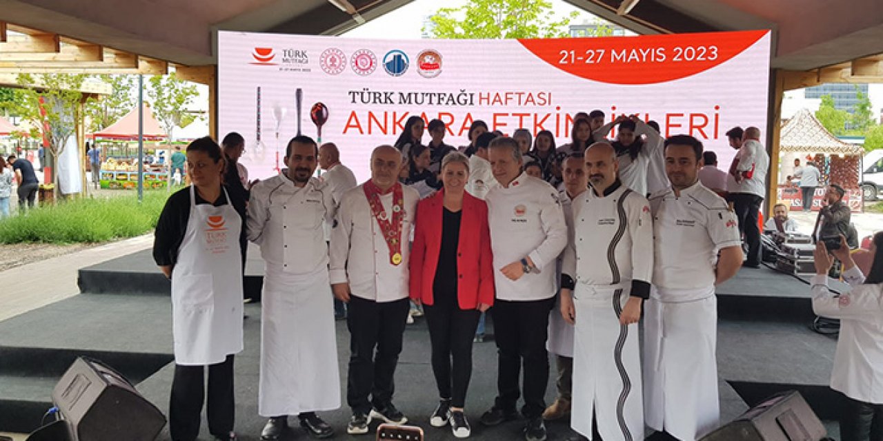 Keçiören Belediyesi Türk Mutfağı Haftası’nda birinci oldu