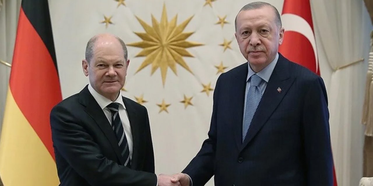 Almanya Başbakanı Scholz'dan Erdoğan'a tebrik