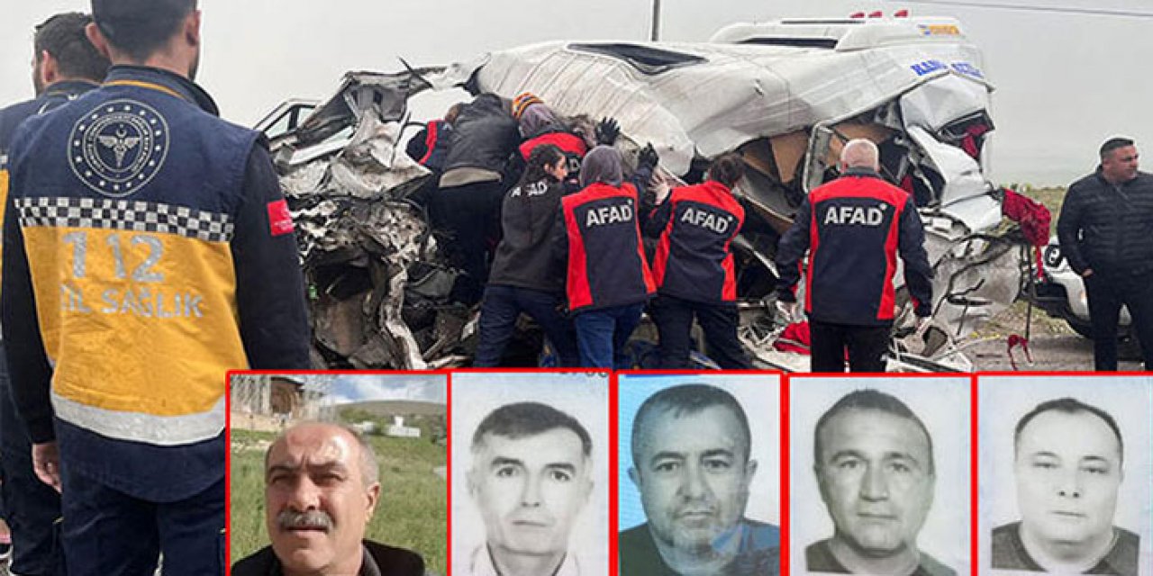 Minibüs ile TIR çarpıştı: 5 ölü