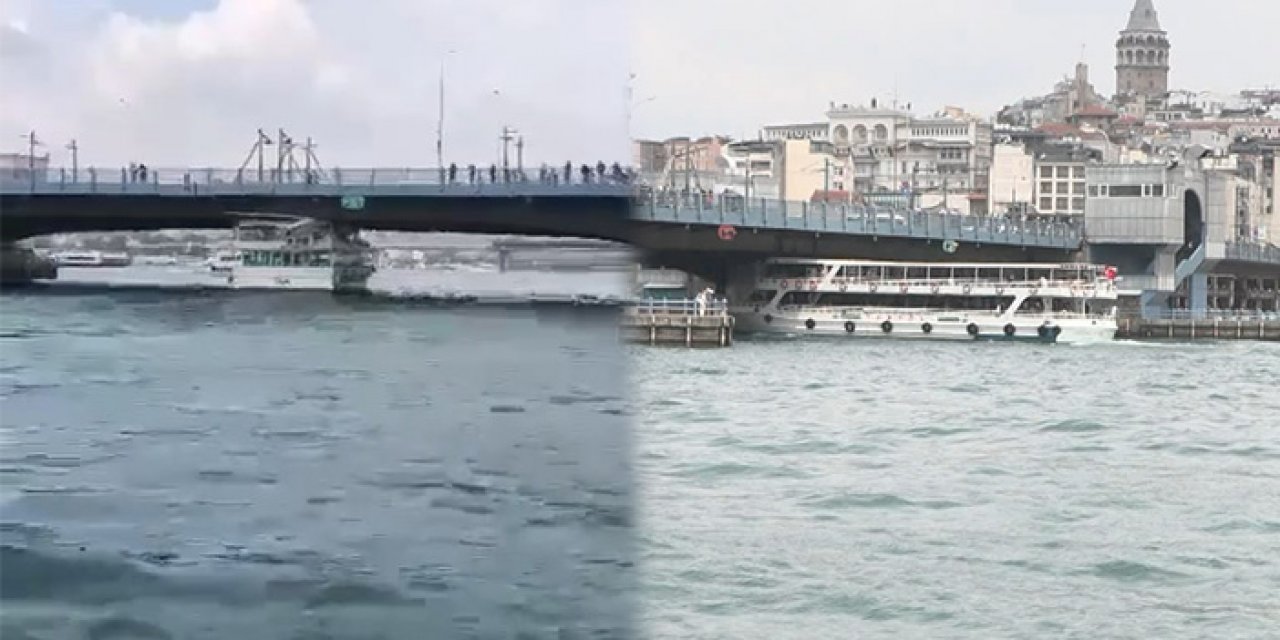 Tur teknesi Galata Köprüsü’ne çarptı