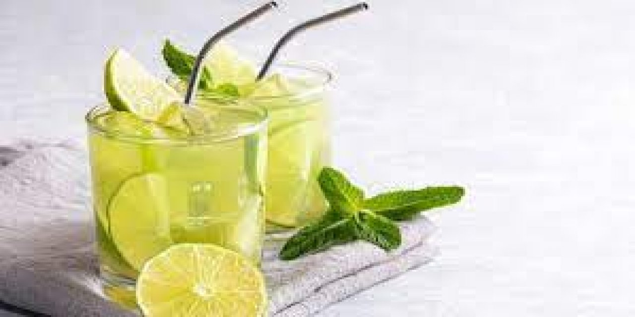 Evde Klima Etkisi Yaratacak Tarif : Cool Lime