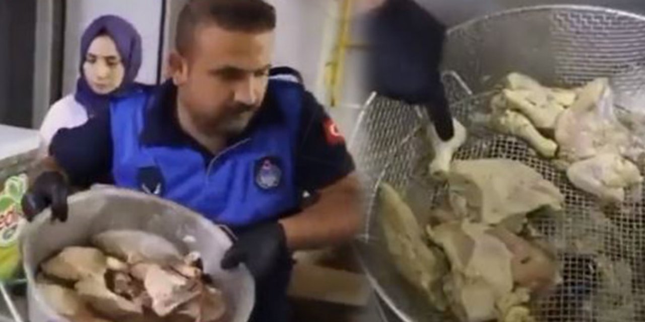 Şanlıurfa'da bir işletme; müşterilerine çamaşır sulu tavuk yedirdi
