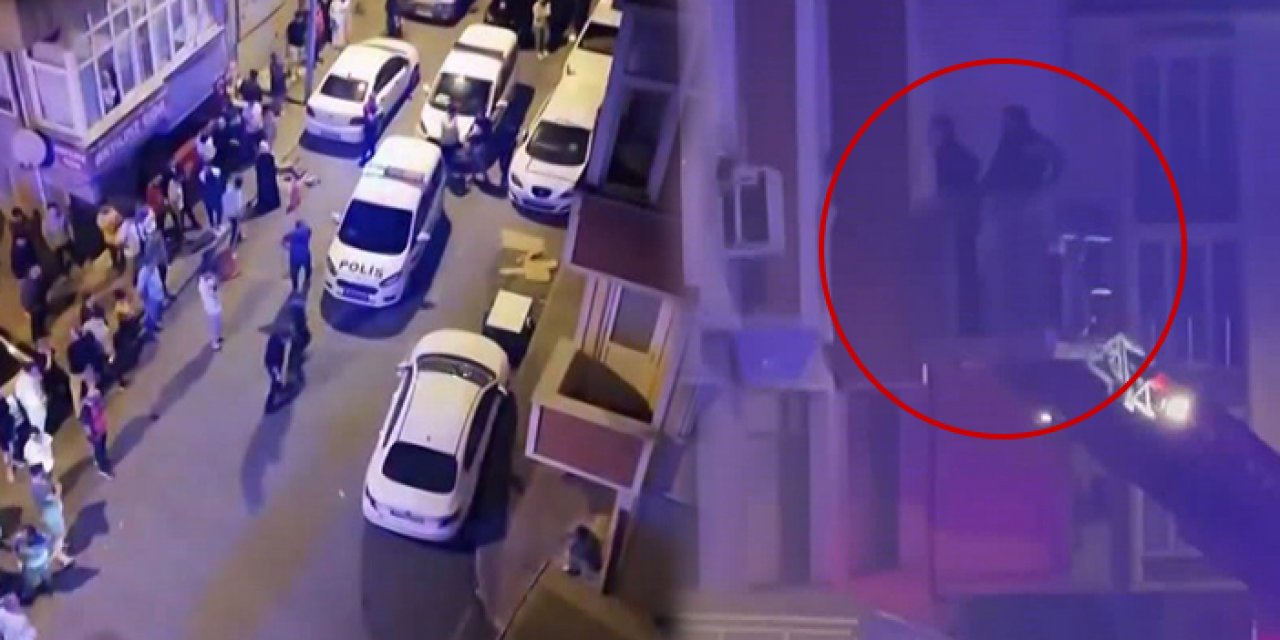 Ugandalı kadının yardım çığlıklarına itfaiye yetişti