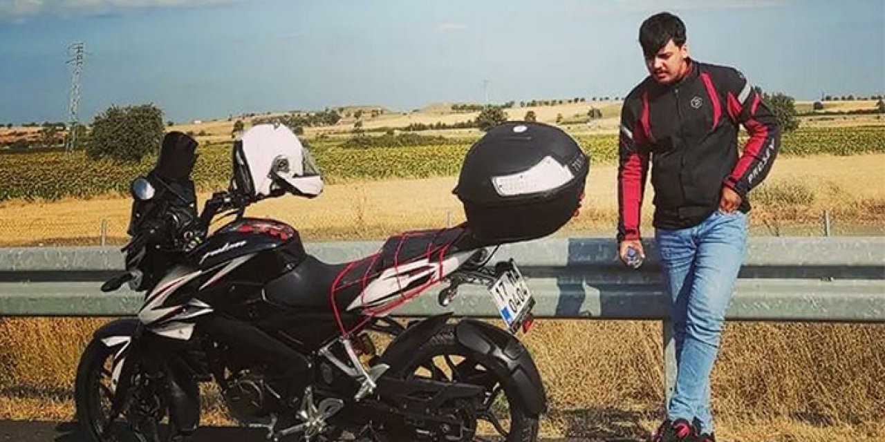 Motosiklet kazasında kaskı fırlayan genç öldü arkadaşı ağır yaralandı