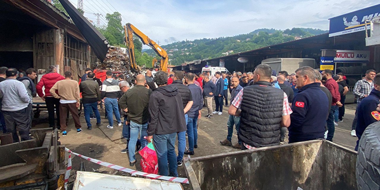 Sanayi'de tüp patladı: 1 ölü