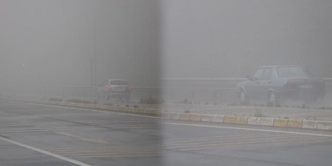 Bolu Dağı’nda yoğun sis: Görüş mesafesi 20 metreye düştü