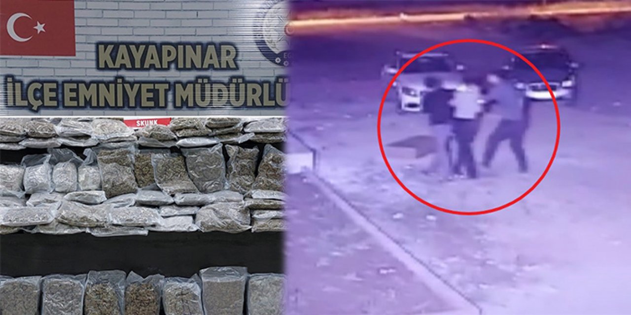 Yapılan baskınlar sonucu 100 kilo esrar ele geçirildi: 1 gözaltı