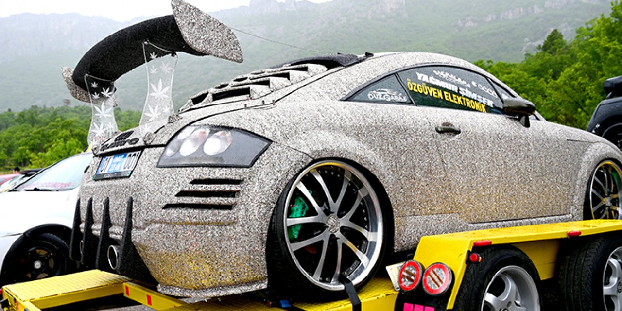 Modifiye tutkunları şov yaptı