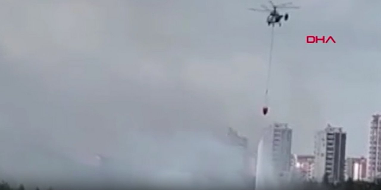 Anız yangını ormana sıçradı: 2 saat sonra söndürülebildi