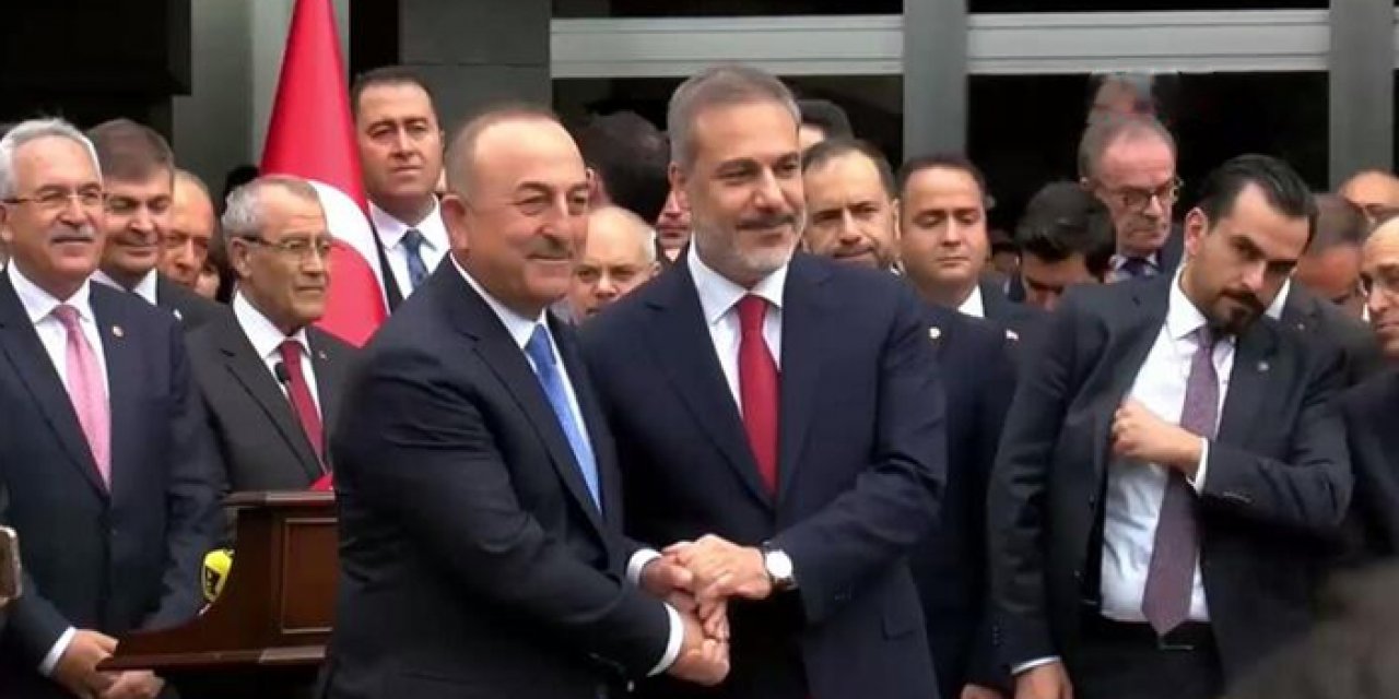 Dışişleri Bakanlığı'nda devir teslim gerçekleşti