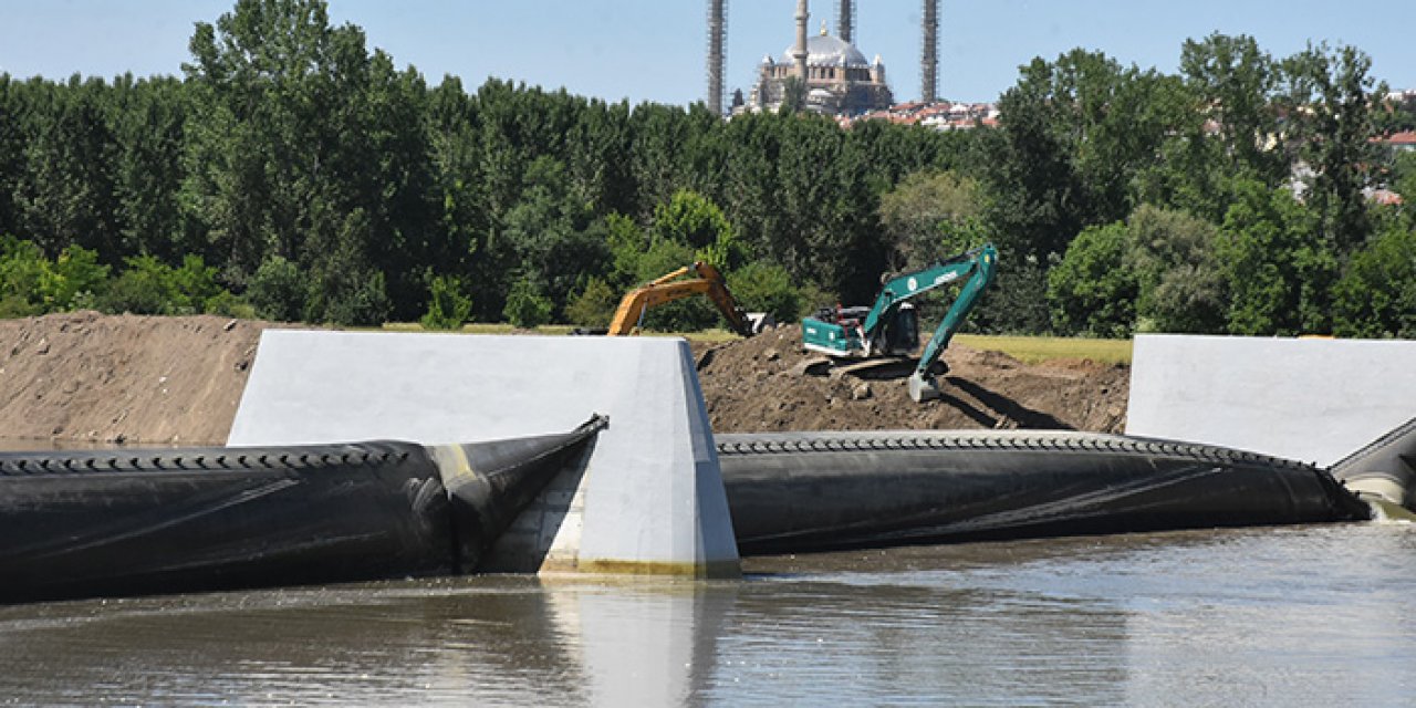 Meriç Nehri’ndeki hidroelektrik santrali inşaatı bitti