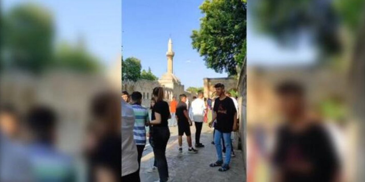 Beğeni uğruna kendini Balıklıgöl'e attı