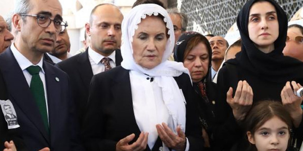 Akşener Çamlıgüney'in cenazesine katıldı