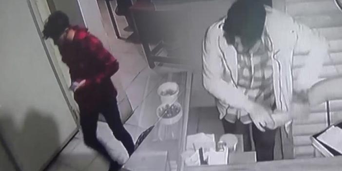 Ankara'da hırsızlık için girdiği lokantada bulduğu pideyi yedi